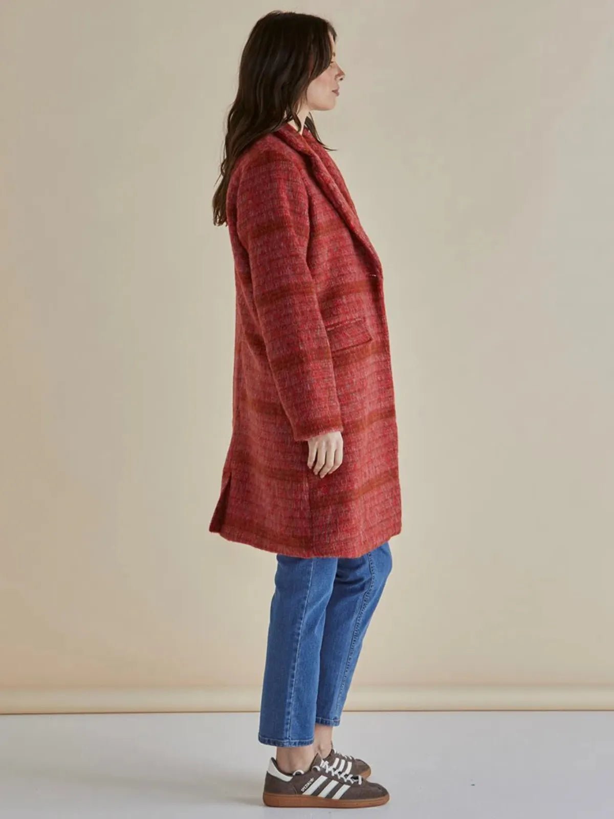 Betty BasicsWanda Coat - Rouge