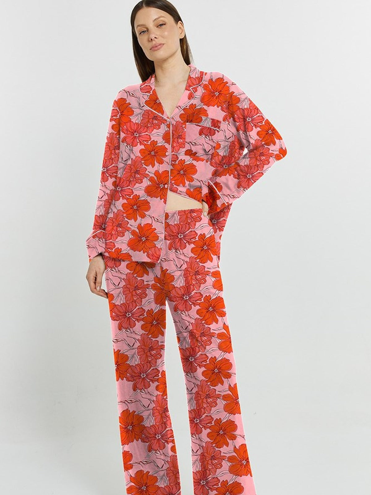 Betty Cares Long Set - Bloom