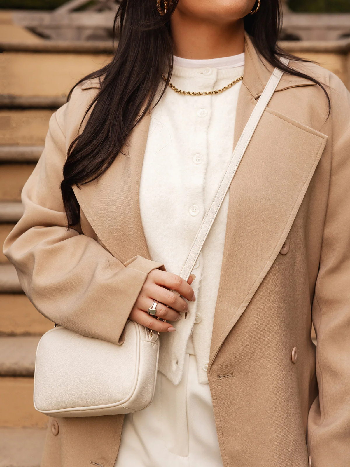 Bianca Crossbody Bag - Vanilla - Louenhide - Image 5