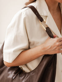 Billie Shoulder Bag - Chocolate