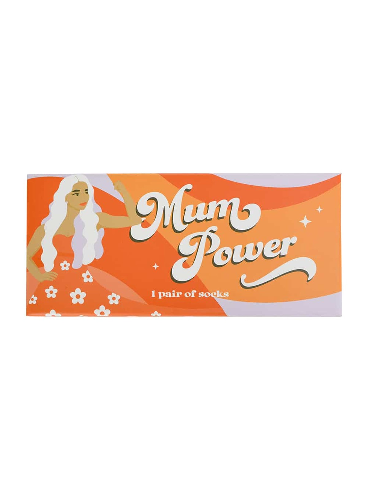 Annabel Trends Boxed Jacquard Socks, Mum Power