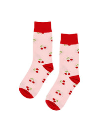 Annabel Trends Boxed Socks, Cherry Bomb, 3pc