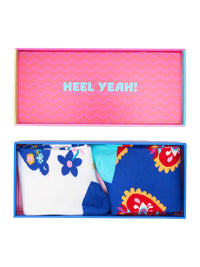 Annabel Trends Boxed Socks, Fiesta Vibes, 2pc