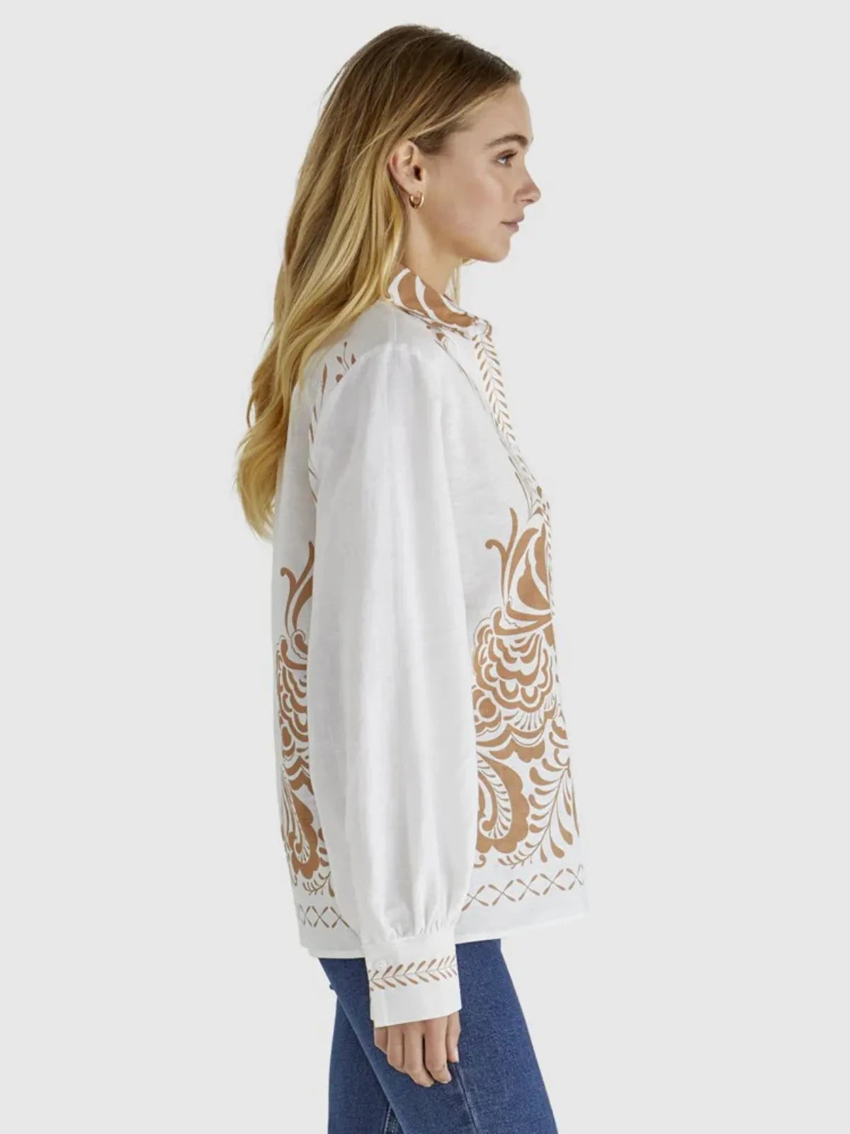 Brandy Top - Chai Print - Sass - Image 3