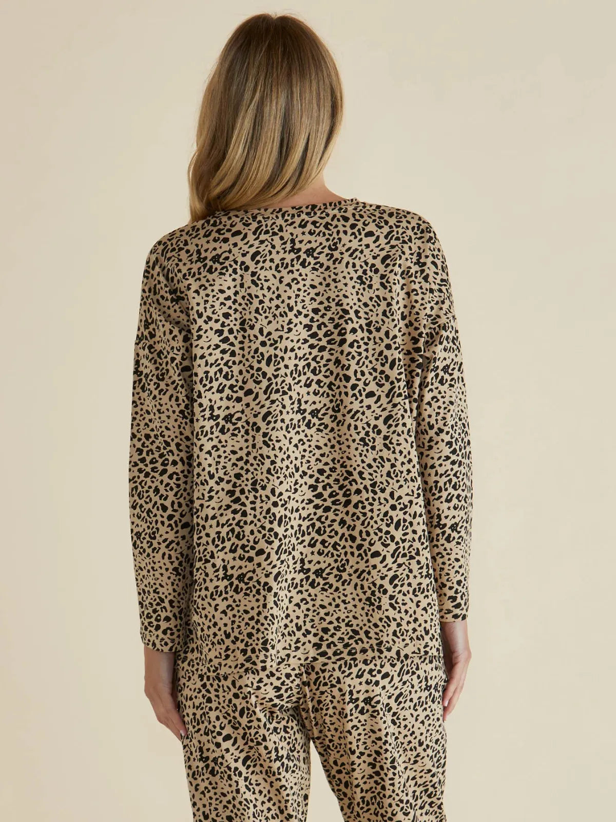 Brixley Long Sleeve Top - Leopard - Betty Basics - Image 3