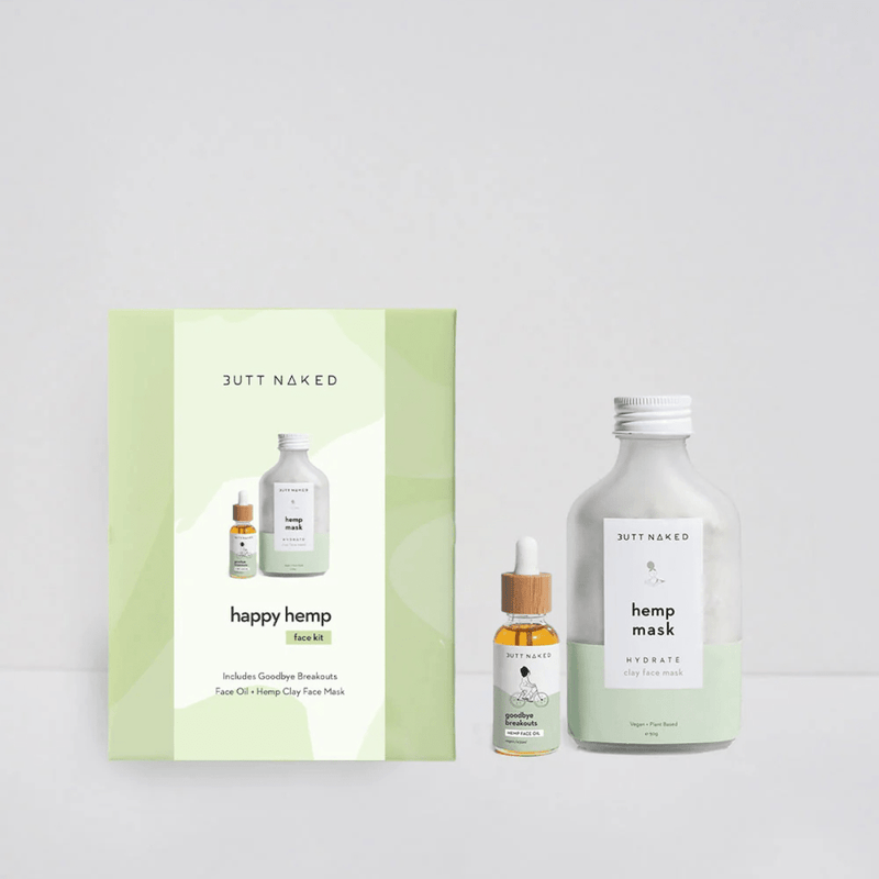 Butt Naked BodyHappy Hemp - Gift Set