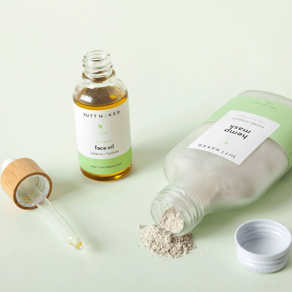 Butt Naked BodyHappy Hemp - Gift Set