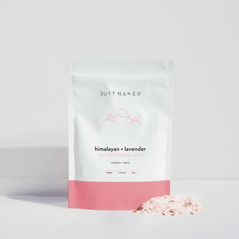 Butt Naked BodyHimalayan & Lavender Scrub & Soak