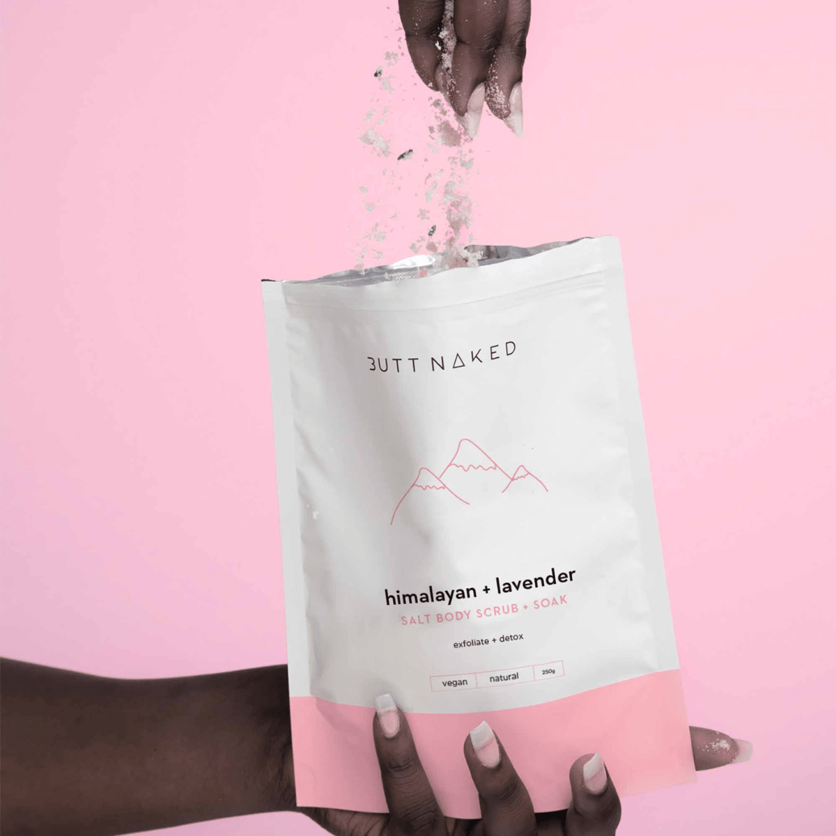 Butt Naked BodyHimalayan & Lavender Scrub & Soak