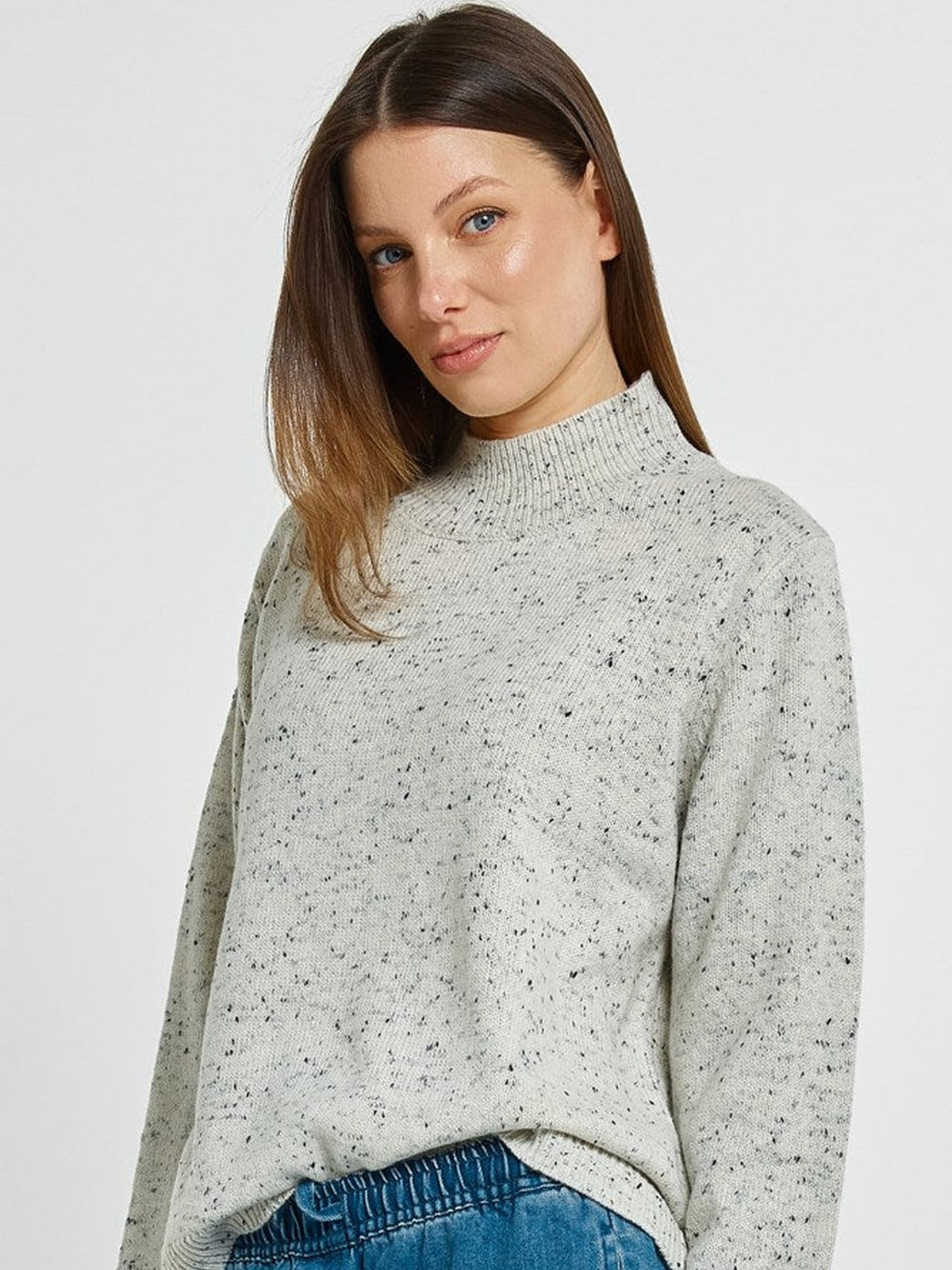 Carlin Knit Sweater - Cream