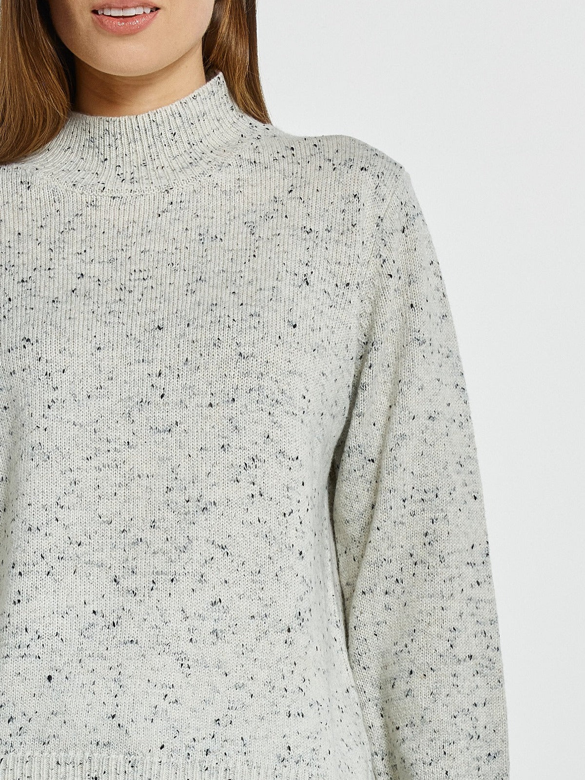 Carlin Knit Sweater - Cream