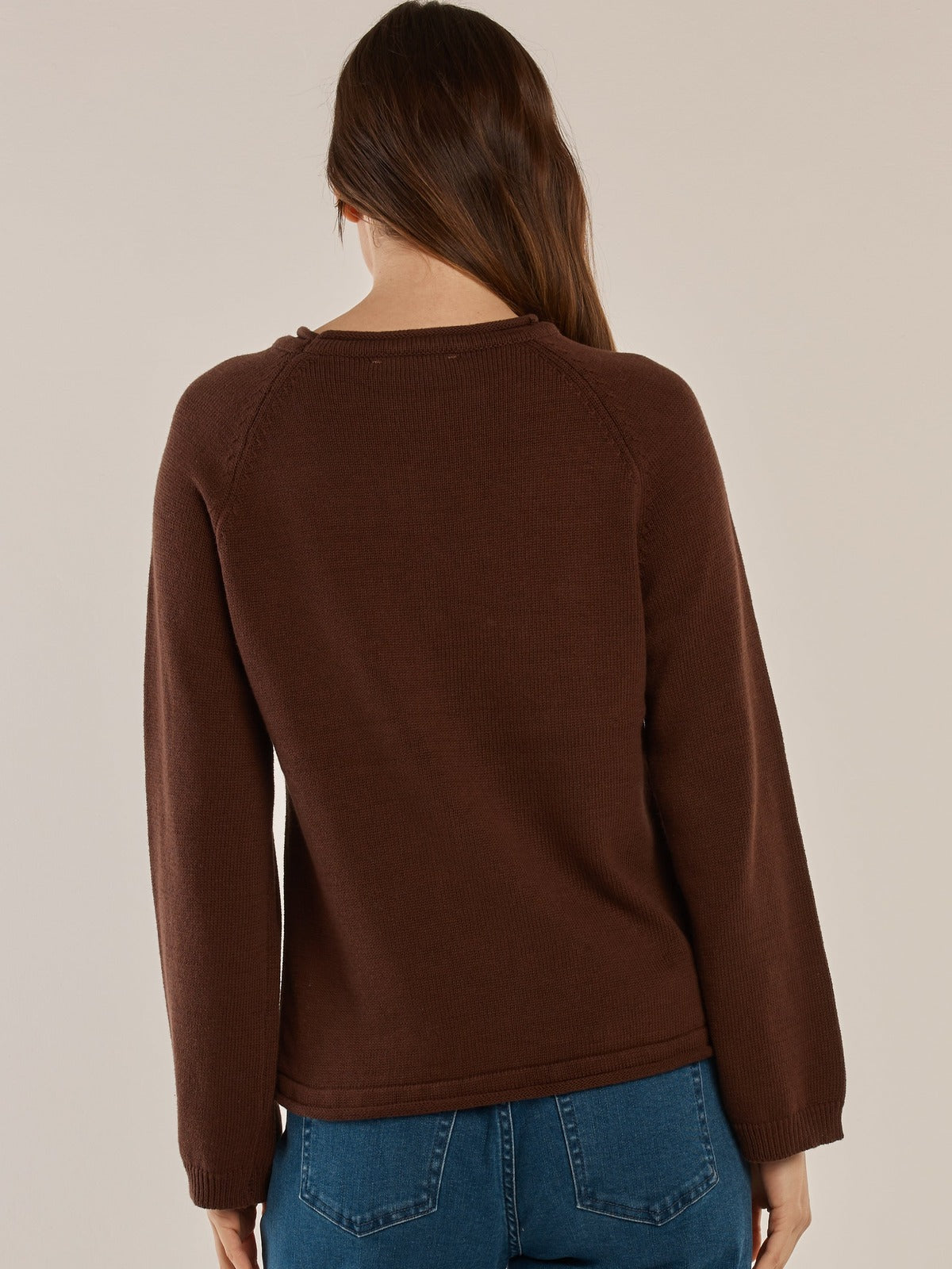 Carrie Knit Jumper - Espresso