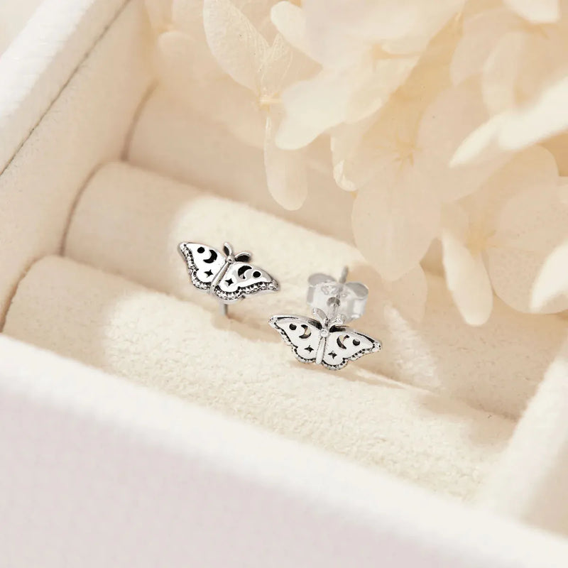 Celestial Moth Studs - Midsummer Star - Image 1