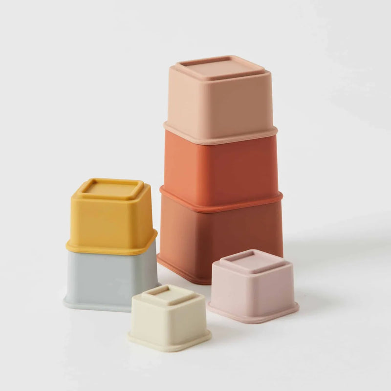 Charli Silicone Square Stacker - Pilbeam - Image 1