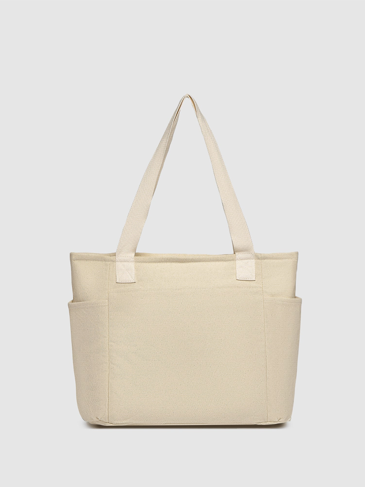 Charlotte Canvas Tote Bag - Natural - Louenhide - Image 3