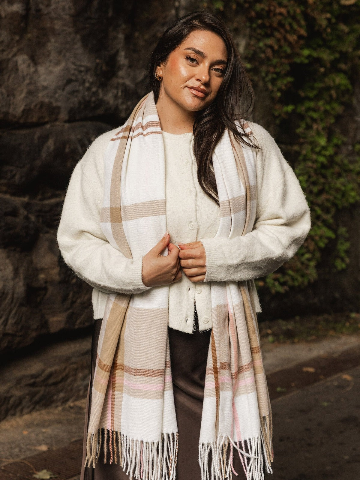 Chester Scarf - Blush
