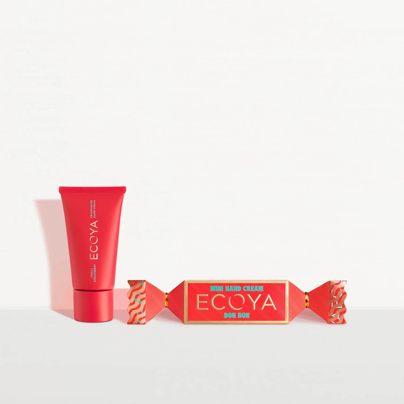 Chilli Strawberry Mini Hand Cream Bon Bon - Ecoya - Image 1