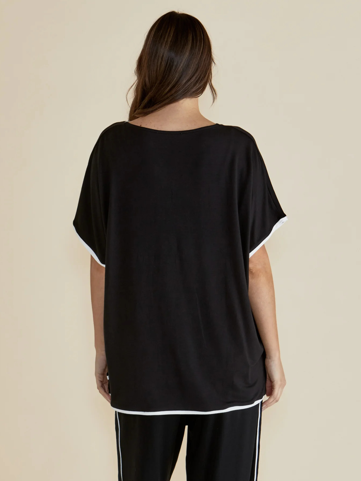 Clara Tee - Black - Betty Basics - Image 3