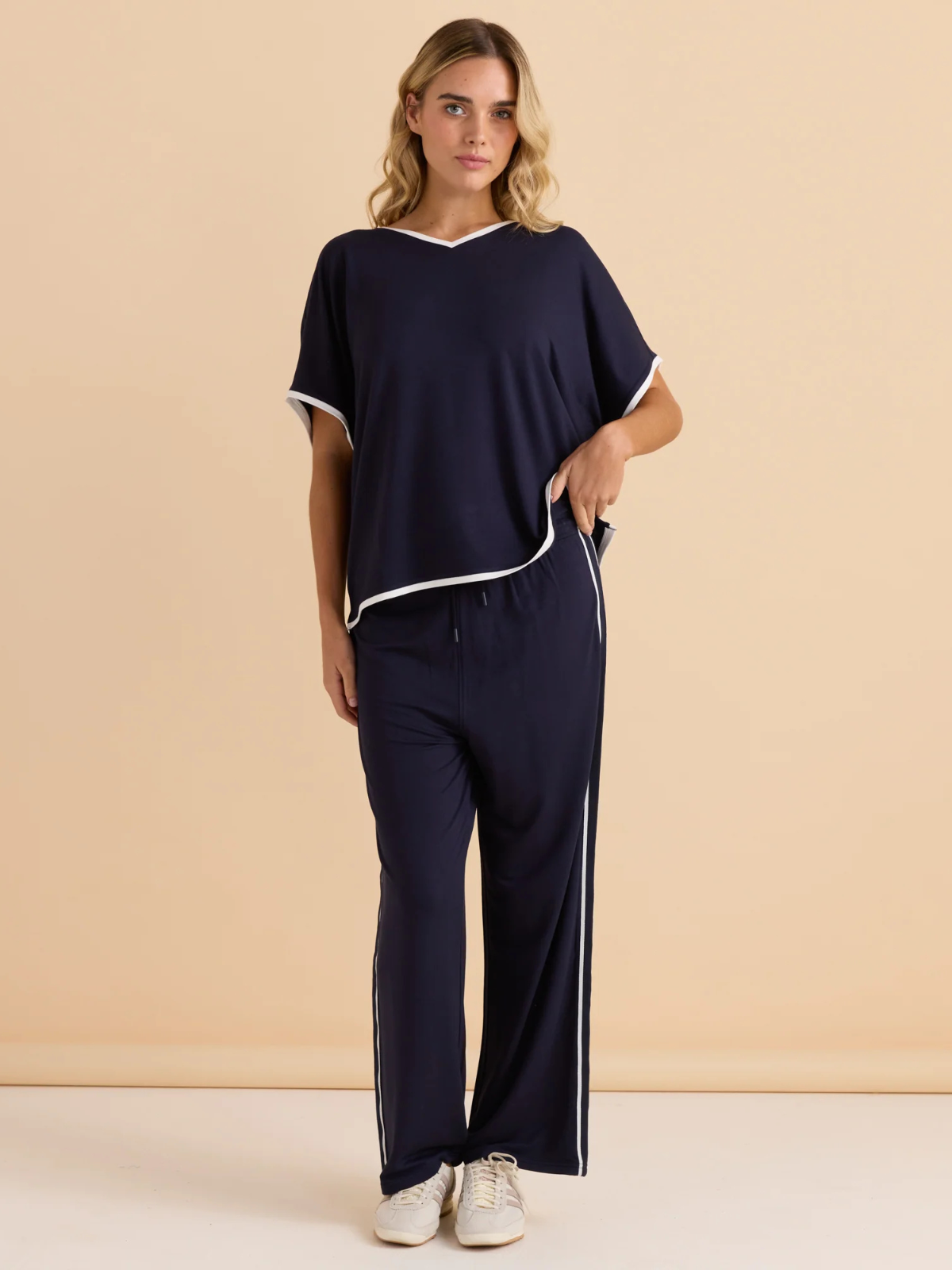 Clara Tee - Navy - Betty Basics - Image 4