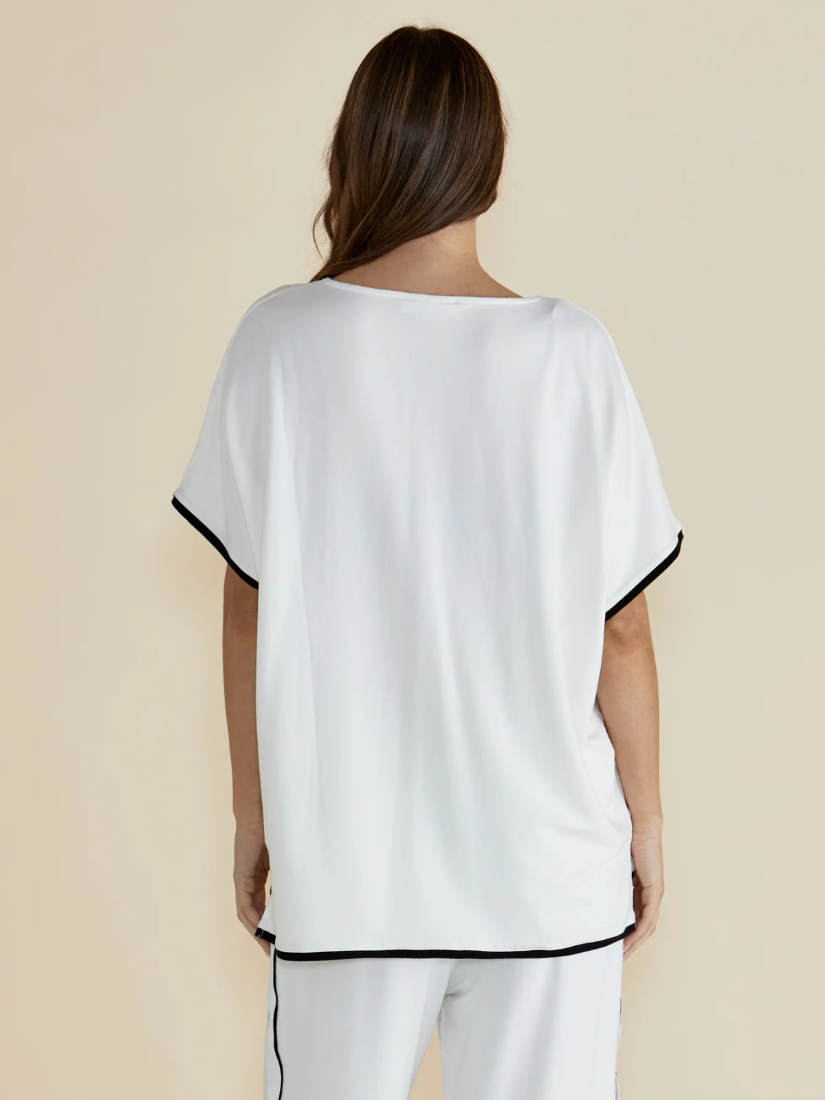 Clara Tee - White - Betty Basics - Image 3