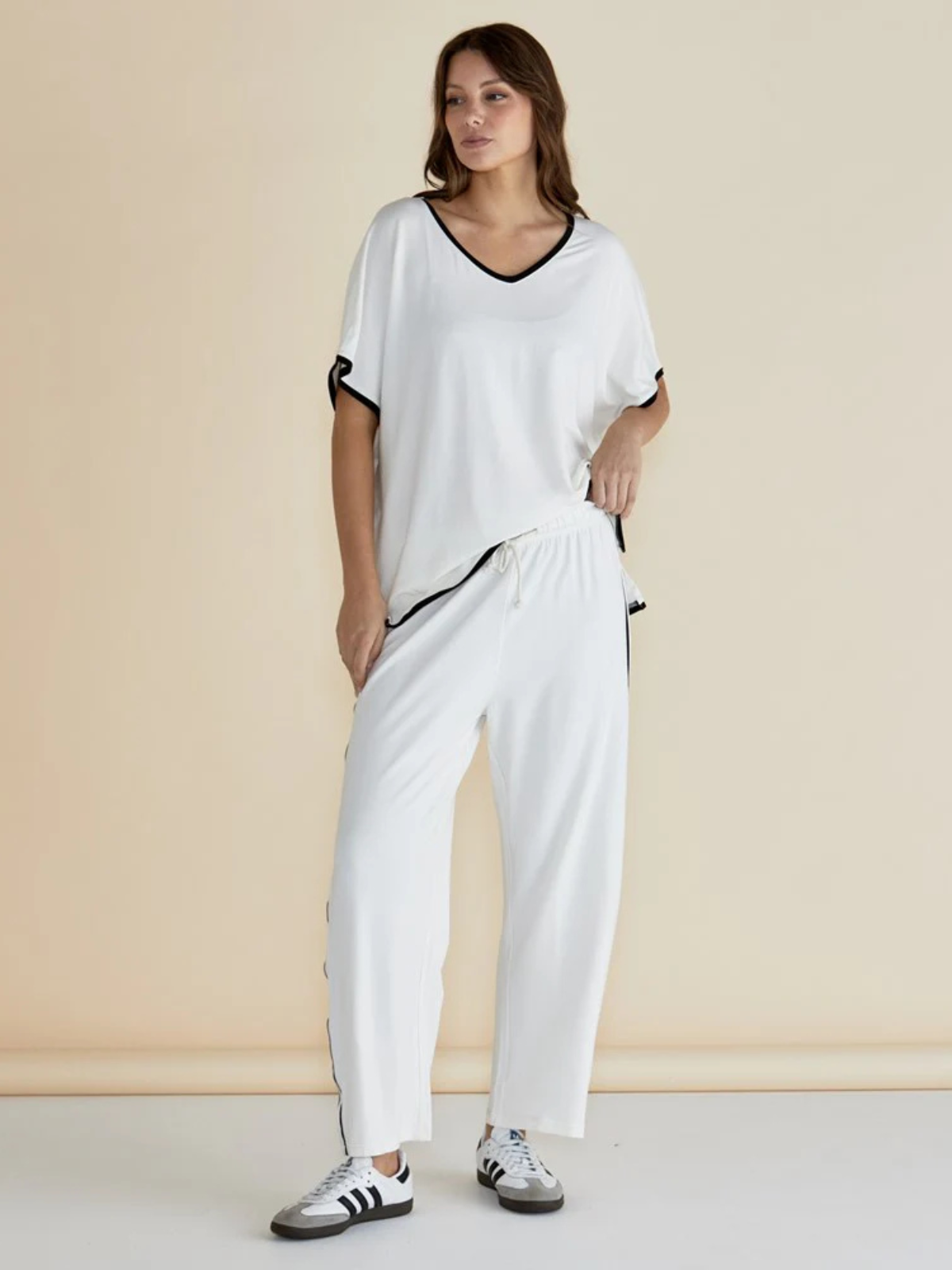 Clara Tee - White - Betty Basics - Image 4