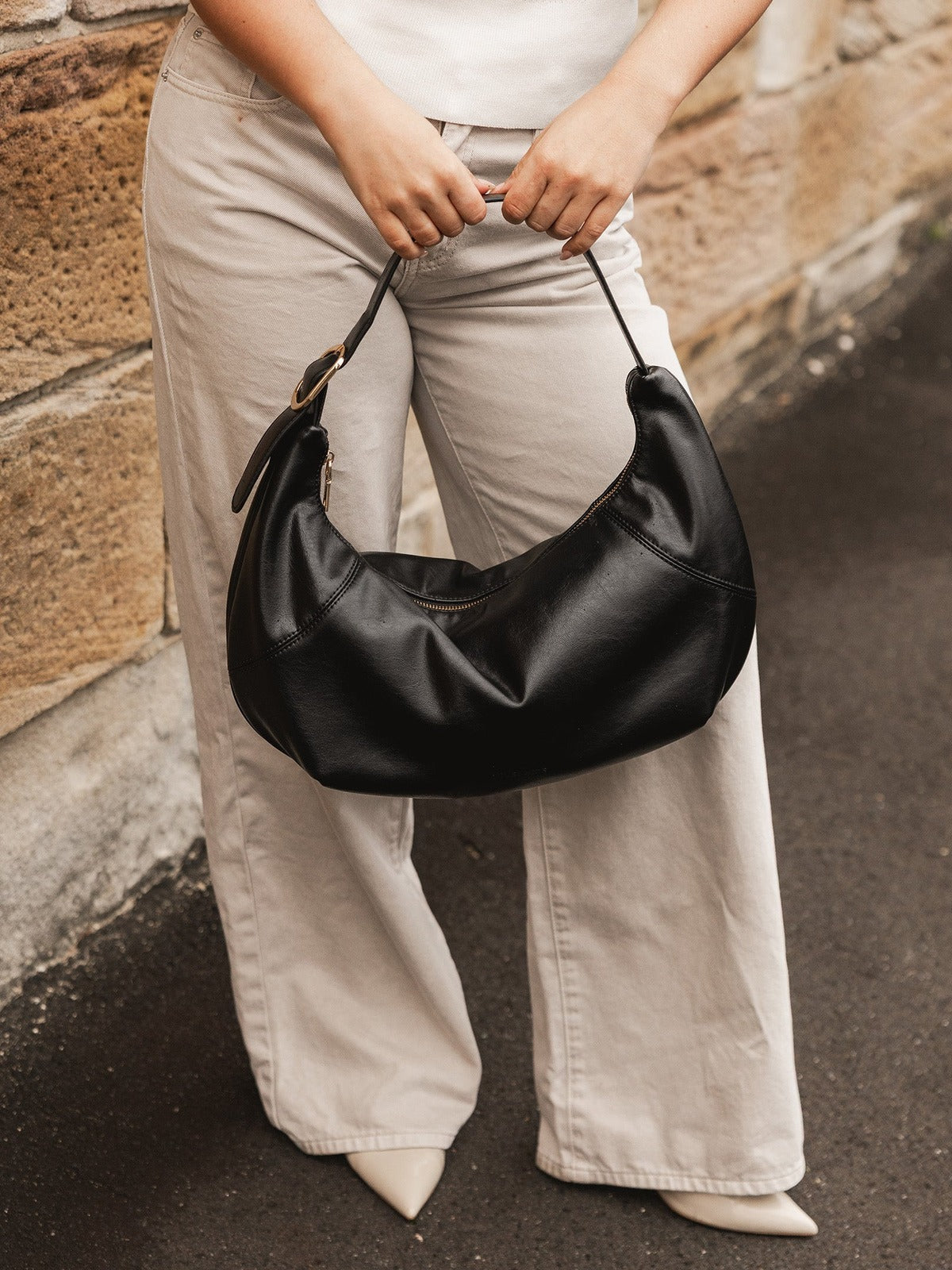 Cleo Shoulder Bag - Black