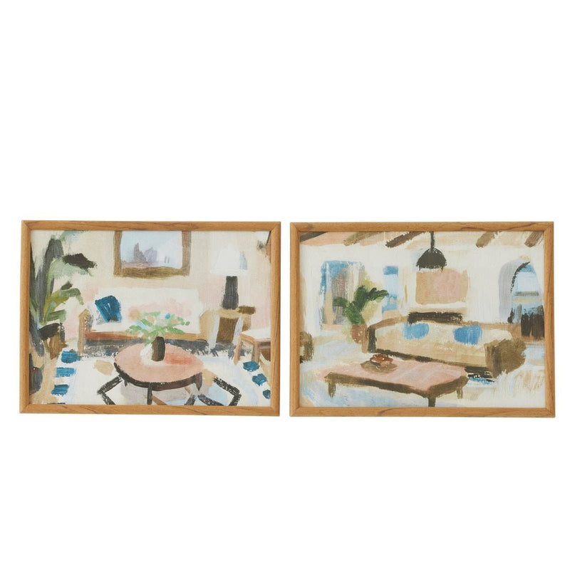 Coast To CoastClarke Frame Glass Print