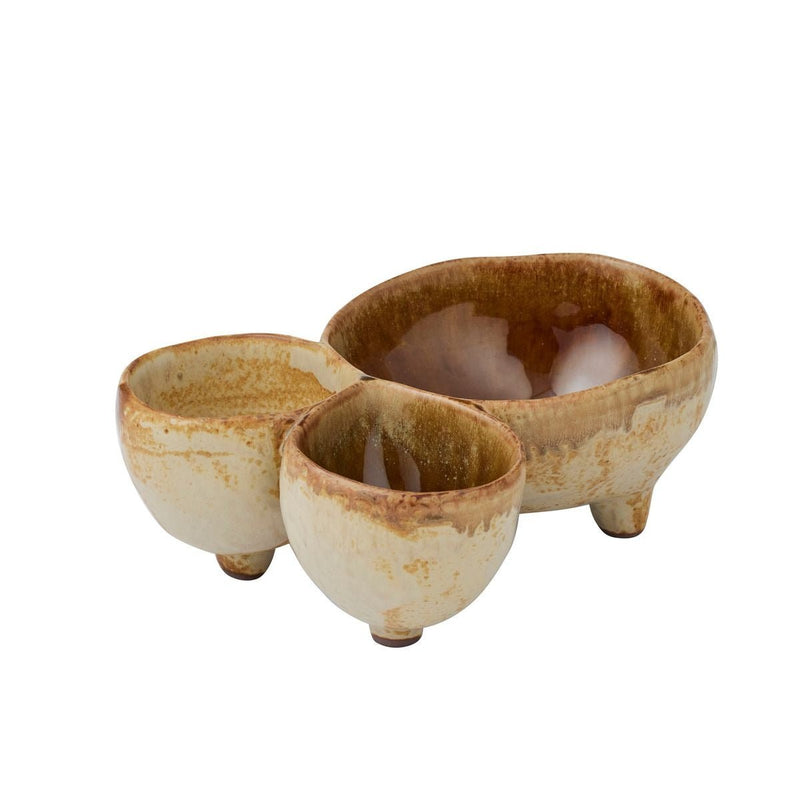 Coast To CoastMia Ceramic Dish - Toffee
