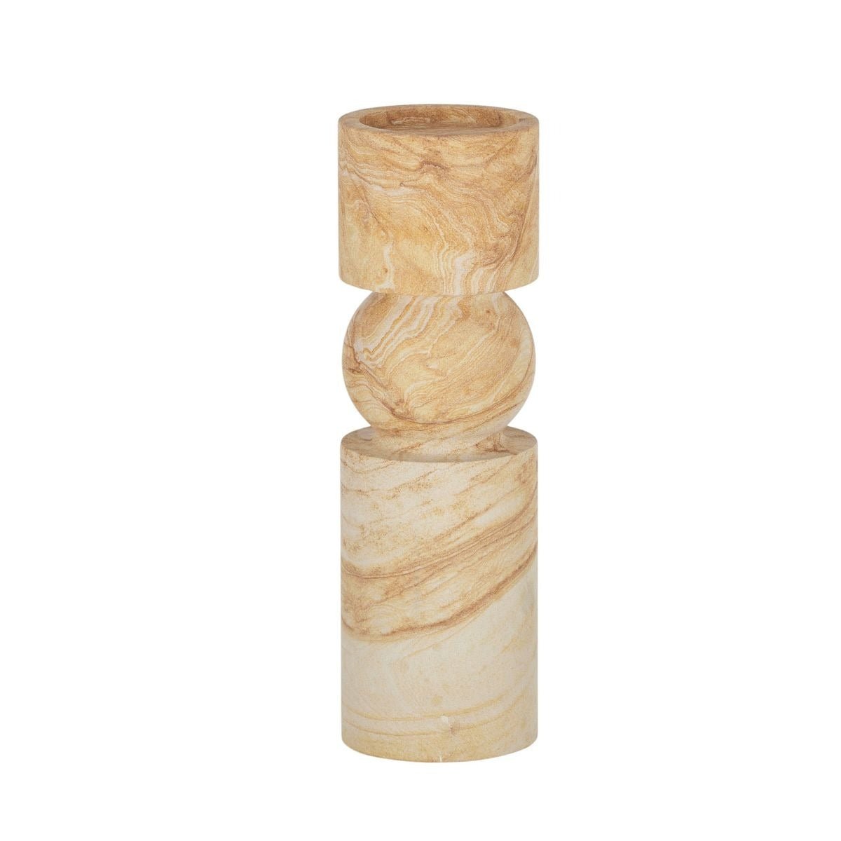 Coast To CoastUma Sandstone Candleholder - Large