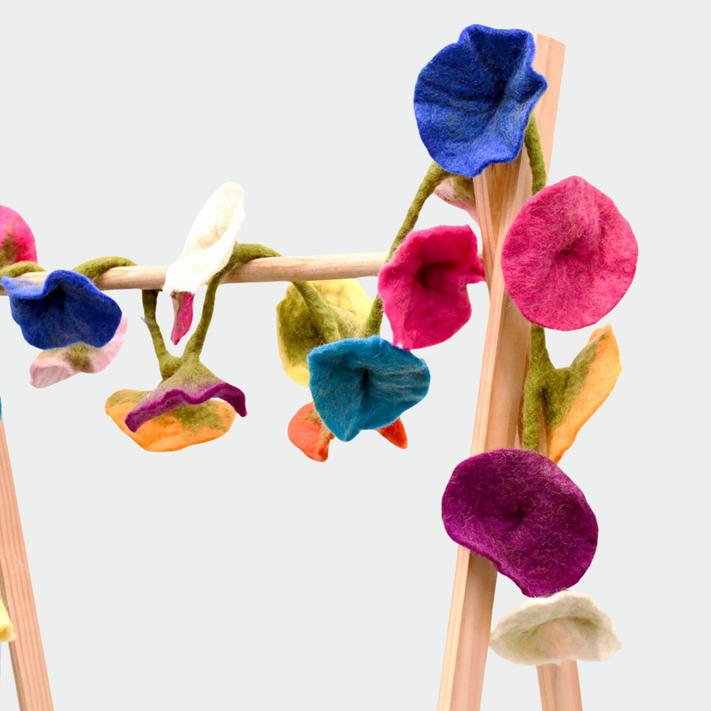 Colourful Flower Garland - Tara Treasures - Image 1