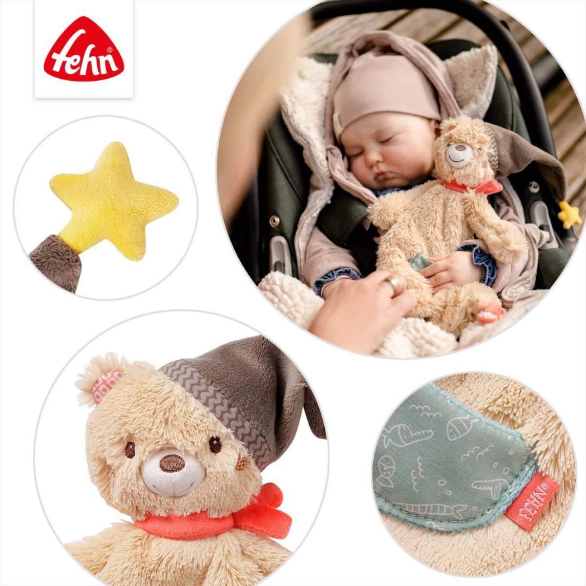 Comforter Bear - Large - Fehn - Image 3