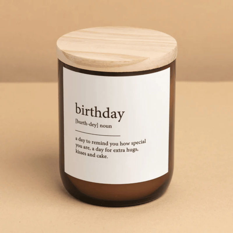 Commonfolk CollectiveBirthday - Dictionary Candle