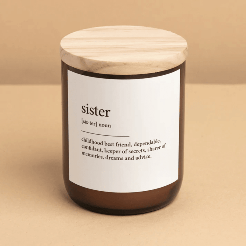 Commonfolk CollectiveSister - Dictionary Candle
