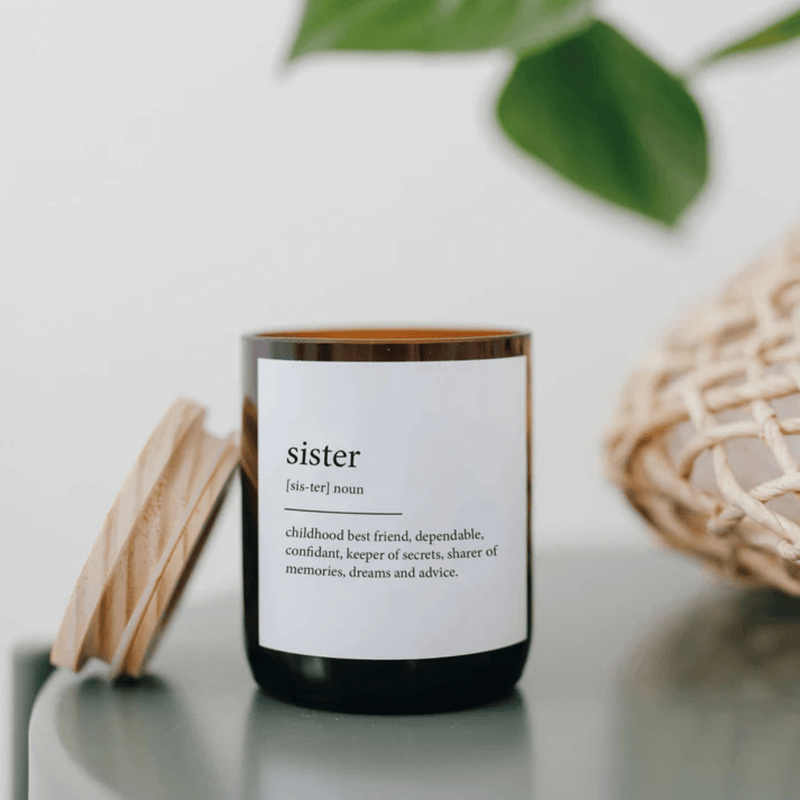 Commonfolk CollectiveSister - Dictionary Candle