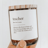Commonfolk CollectiveTeacher - Dictionary Candle