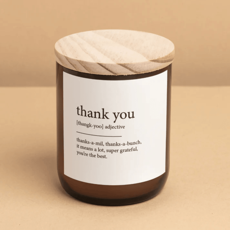 Commonfolk CollectiveThank You - Dictionary Candle