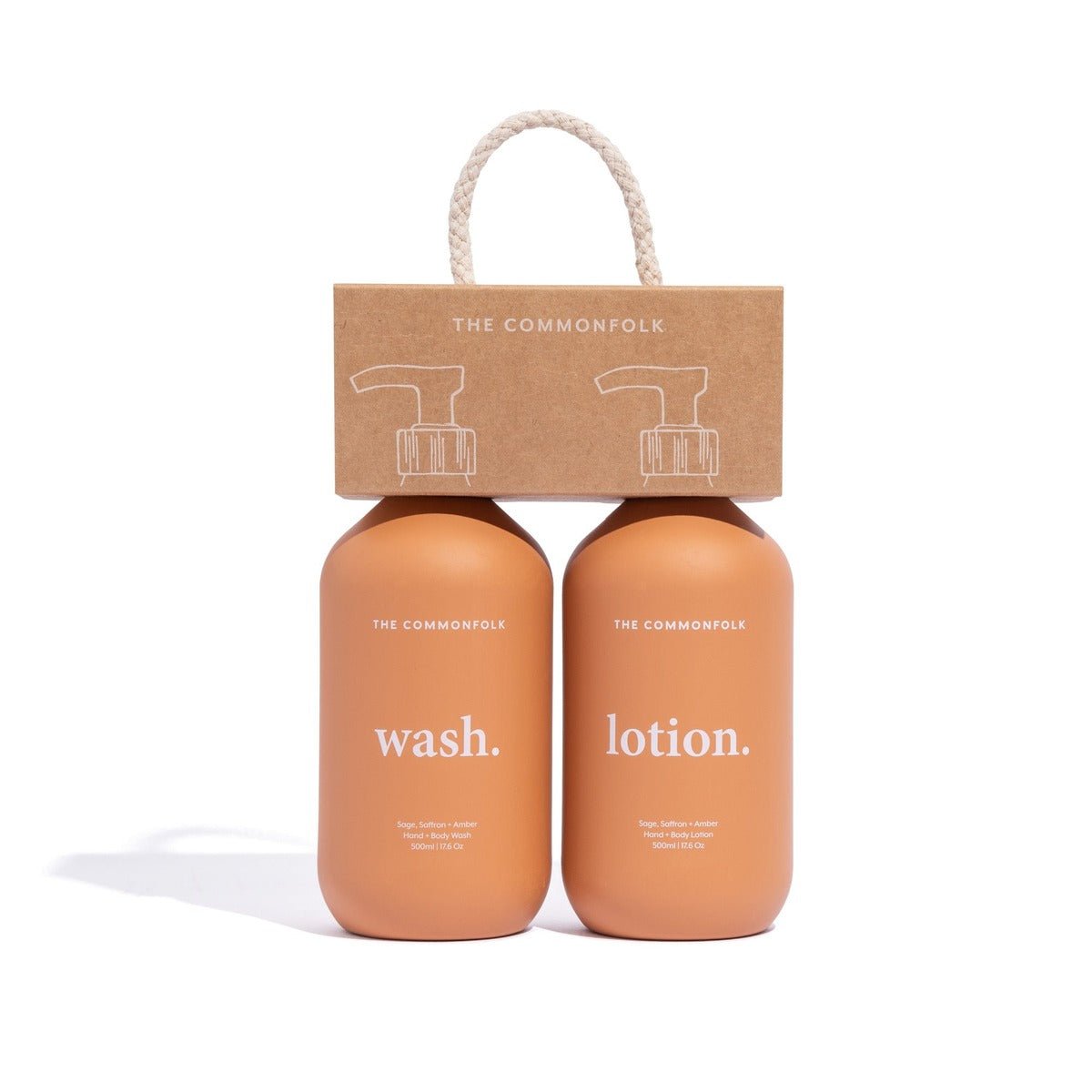 Commonfolk CollectiveWash + Lotion Kit - Keep It Simple / Terra