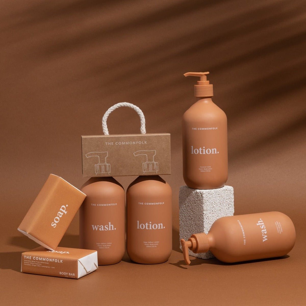 Commonfolk CollectiveWash + Lotion Kit - Keep It Simple / Terra