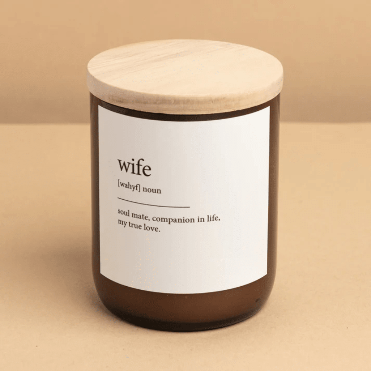 Commonfolk CollectiveWife - Dictionary Candle