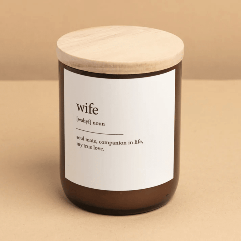 Commonfolk CollectiveWife - Dictionary Candle