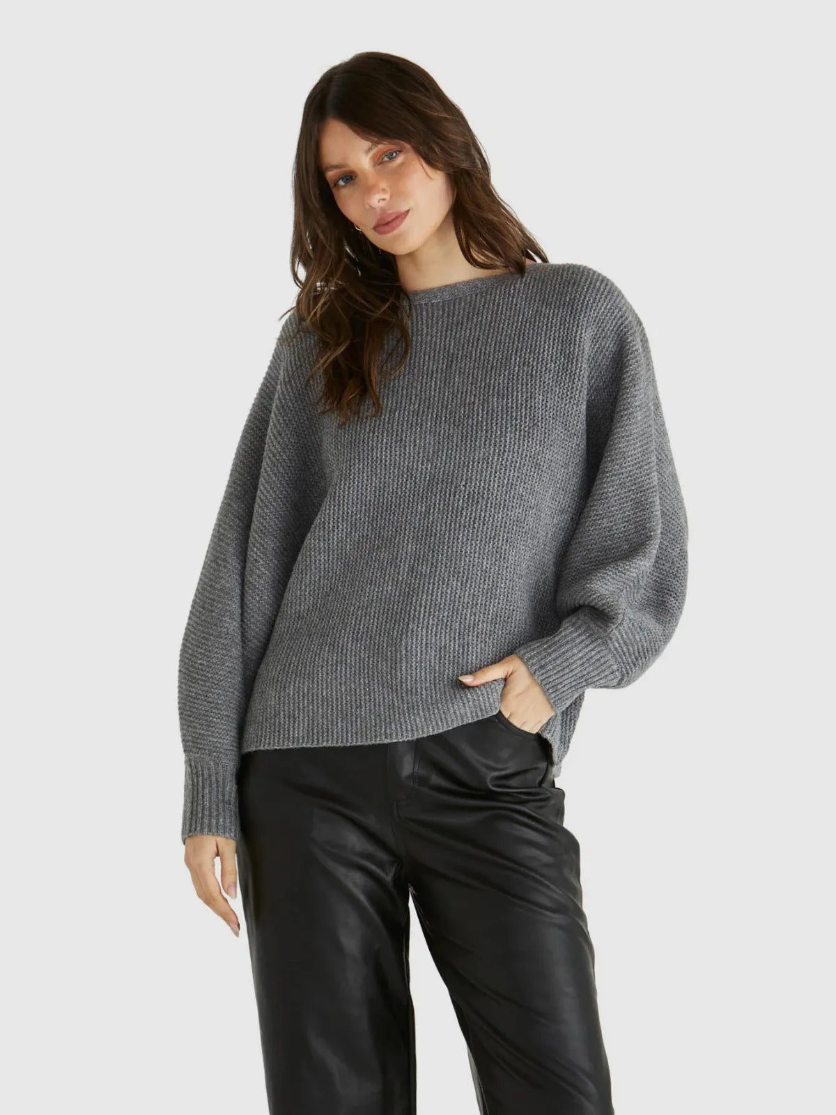 Concord Knit - Grey Marle - Sass - Image 2
