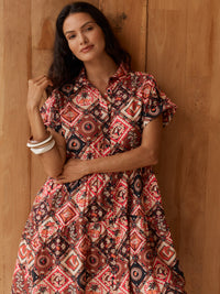 Betty Basics Copacabana Shirt Dress, Coco Print