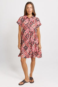 Betty Basics Copacabana Shirt Dress, Coco Print
