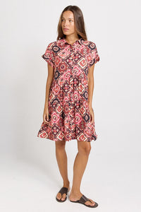 Betty Basics Copacabana Shirt Dress, Coco Print