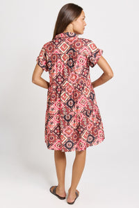 Betty Basics Copacabana Shirt Dress, Coco Print