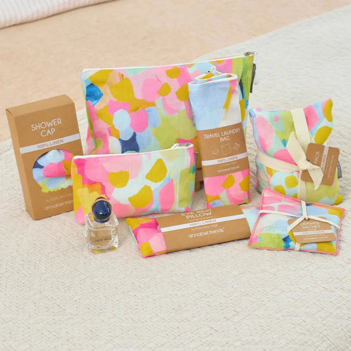 Cosmetic Bag - Large - Good Vibes - Annabel Trends - Image 2