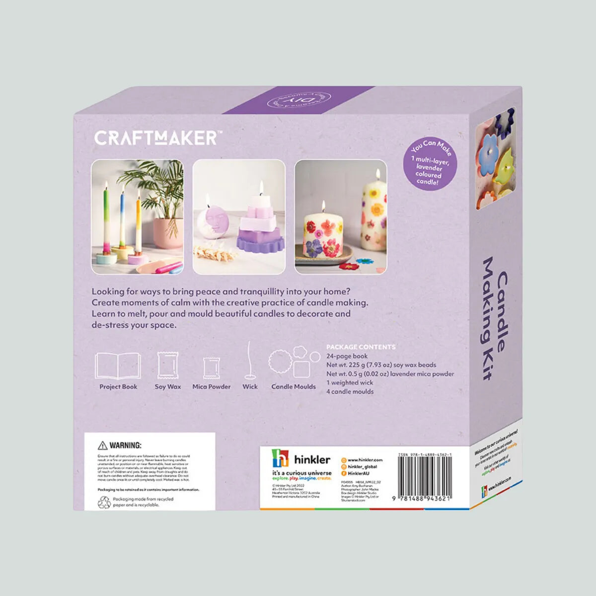 Craft Maker Classic Candle Making Kit - Hinkler - Image 2