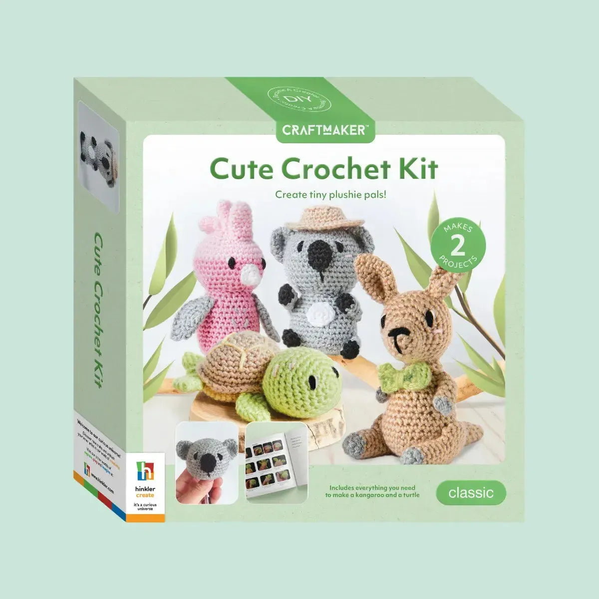 Craft Maker Cute Crochet Kit - Hinkler - Image 1