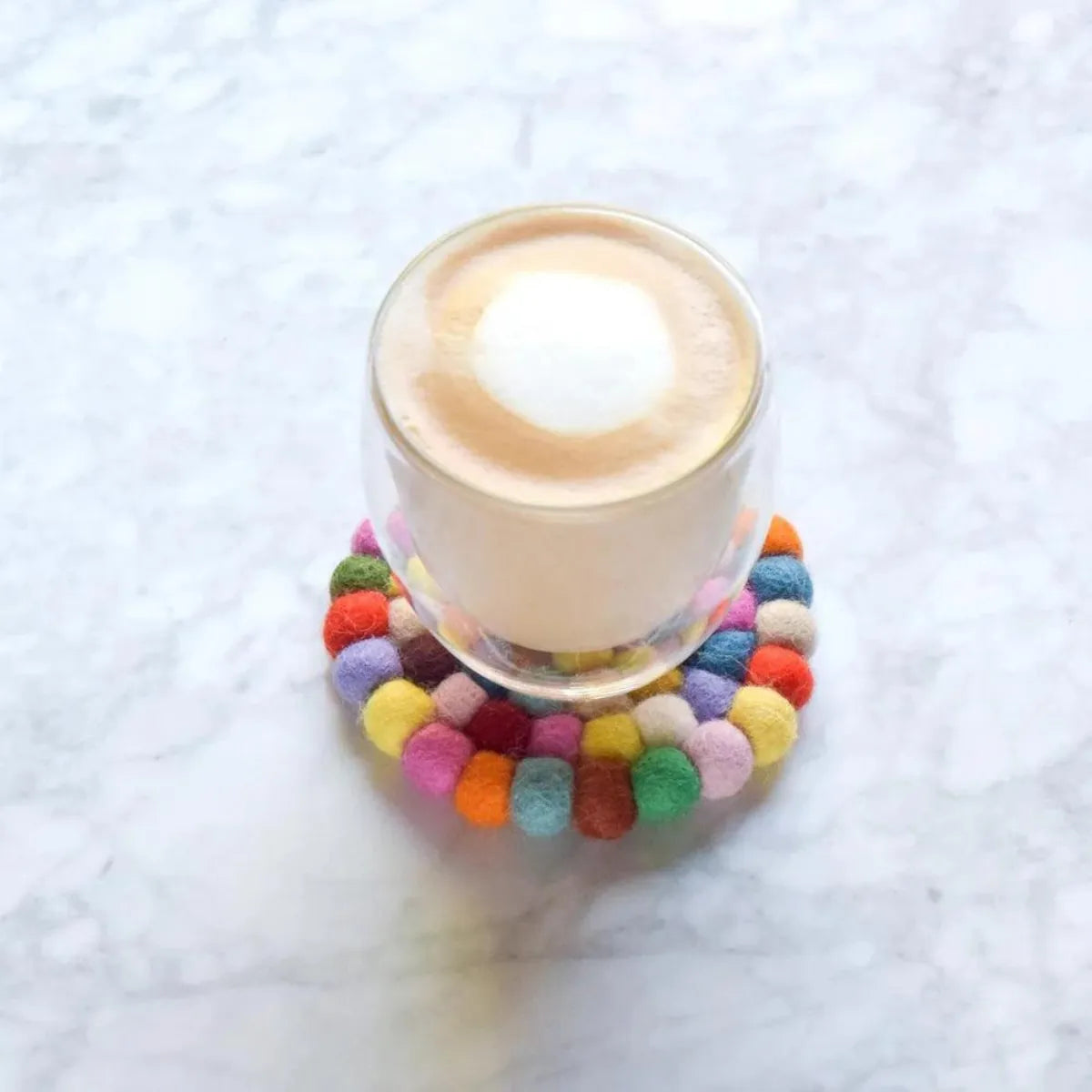 Cup Coasters - Colourful Bundle of 4 - Tara Treasures - Image 2