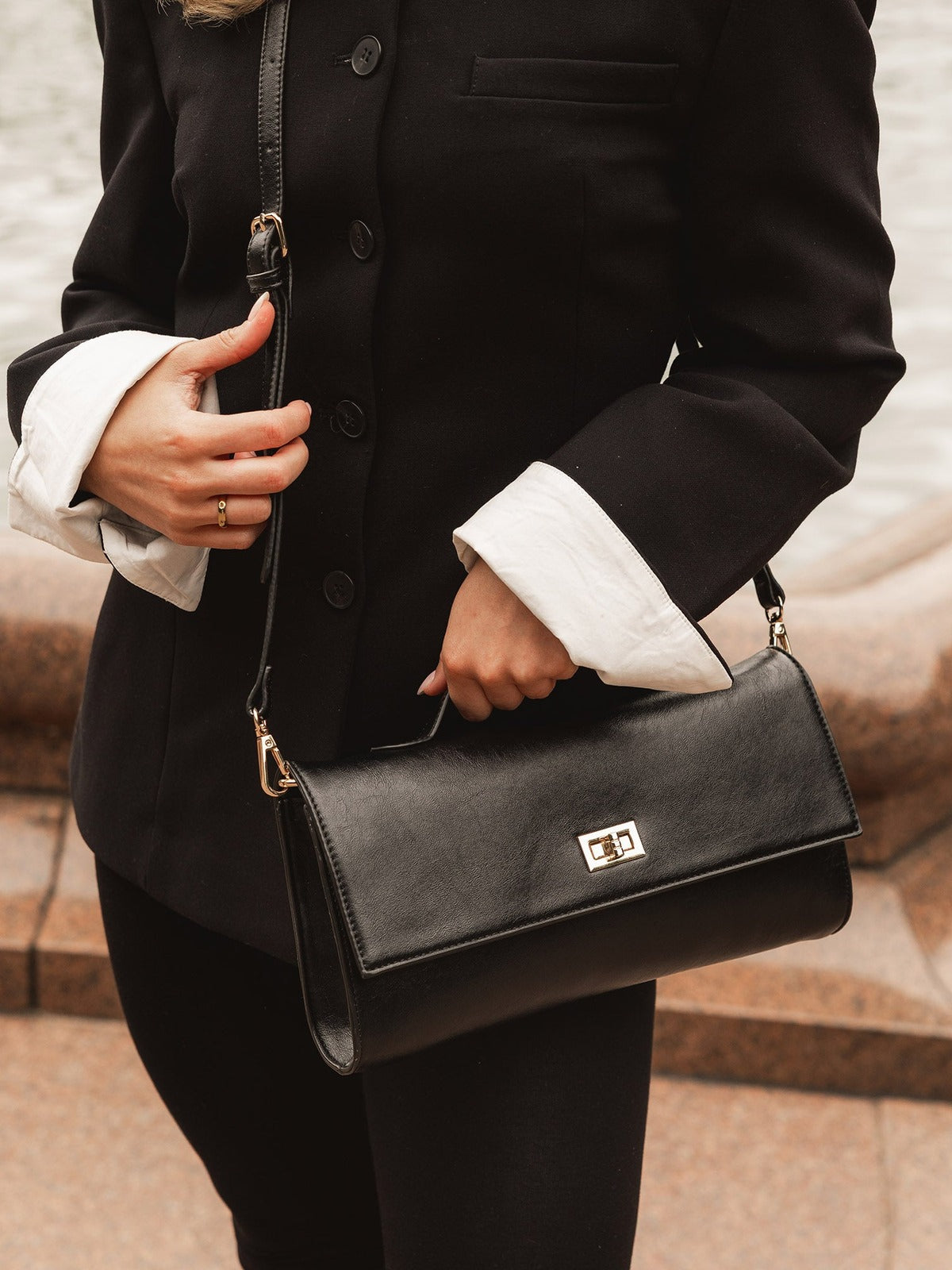 Delaney Clutch - Black